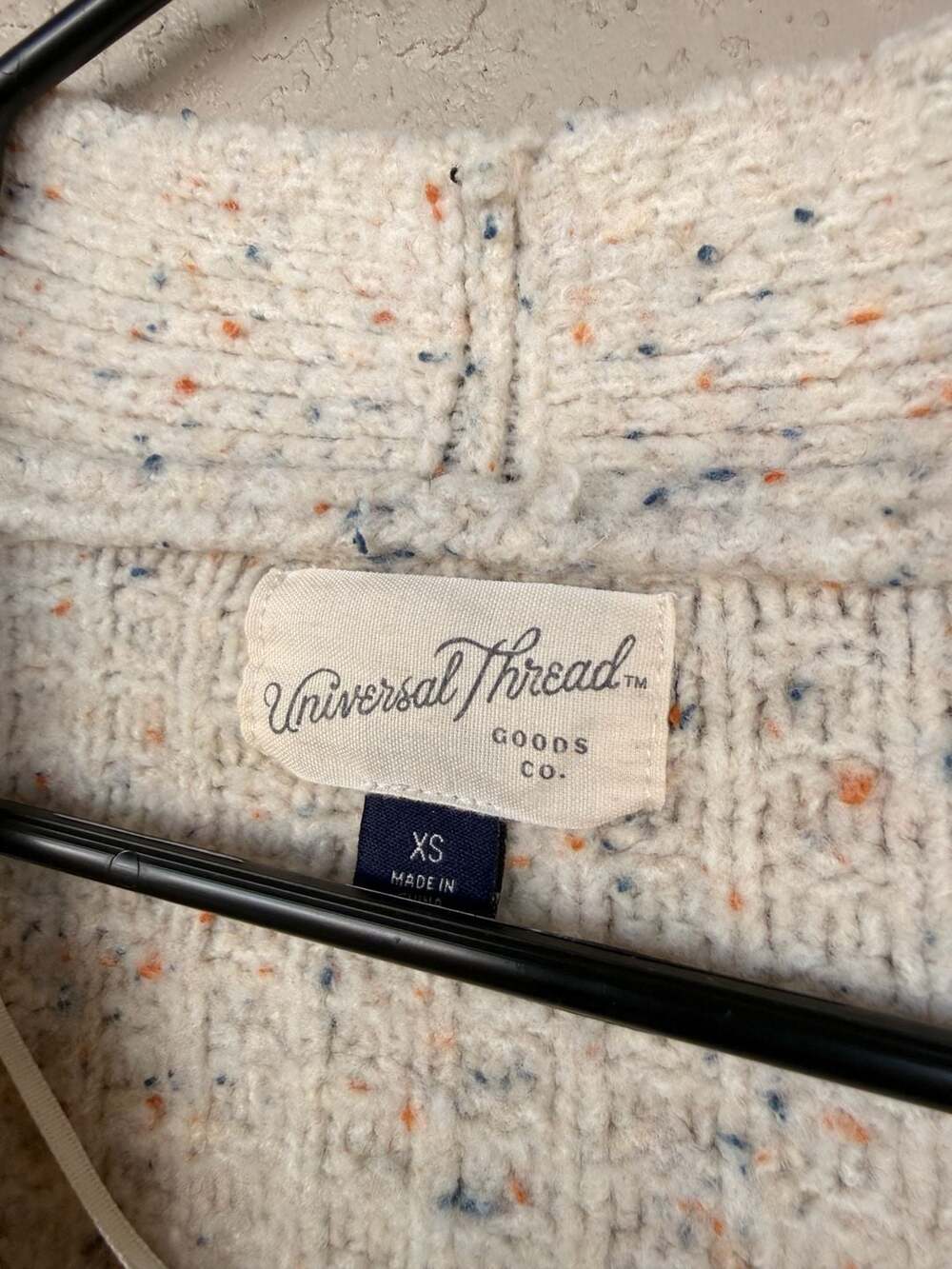 Universal Thread Speckled V-Neck Button-Up Cardig… - image 3